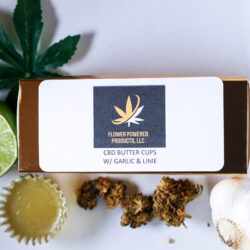 Lime & Garlic Hemp Butter Cups