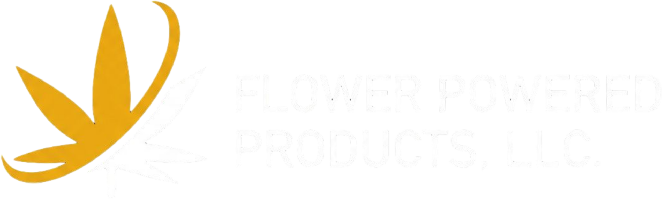 Flower Powered Products White Logo